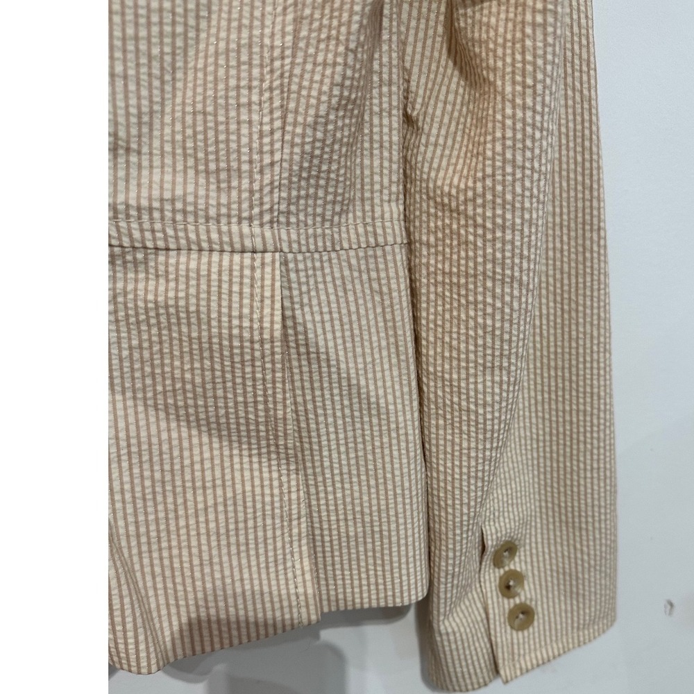 Banana Republic Beige Textured Women's Pantsuit - Picture 12 of 16